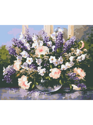 Картина за номерами "Польові квіти" (40х50 см)    | 6424593