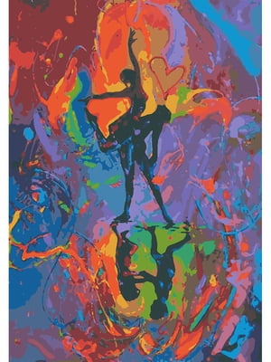 Картина за номерами "Танець кохання" (40х50 см)    | 6424616