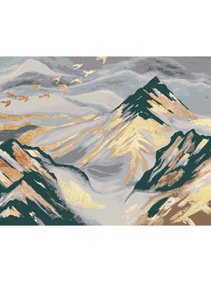 Картина за номерами "Сяючі гори" (40х50 см) | 6424651