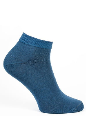 Шкарпетки короткі сині | 6425256