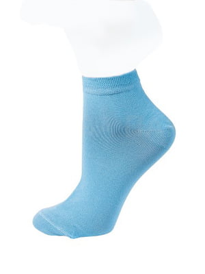 Шкарпетки короткі блакитні | 6425257