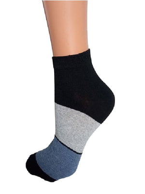 Шкарпетки короткі різнокольорові | 6425263