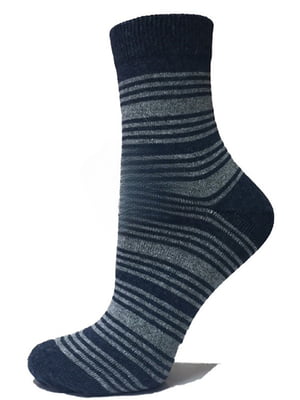 Шкарпетки сині в смужку | 6425277
