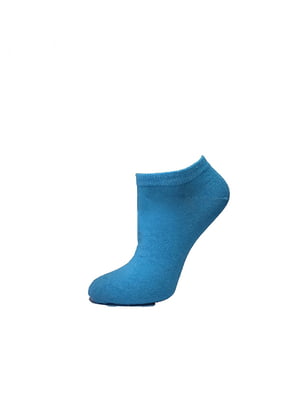 Шкарпетки короткі блакитні | 6425292