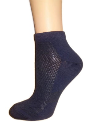 Шкарпетки короткі сині | 6425322