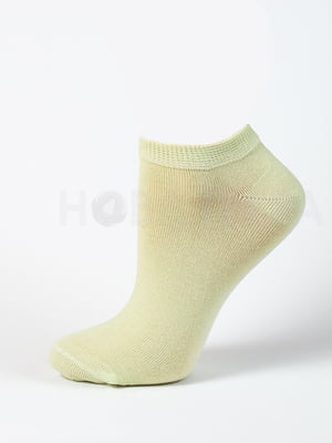 Шкарпетки короткі салатового кольору | 6425395