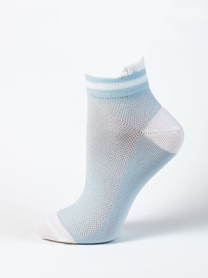 Шкарпетки короткі блакитні | 6425396