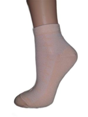 Шкарпетки короткі коралового кольору | 6425403