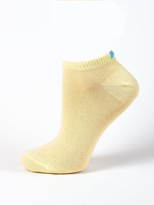 Шкарпетки короткі жовті | 6425405