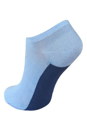 Шкарпетки короткі блакитні | 6425420