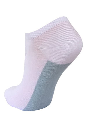 Шкарпетки короткі двокольорові | 6425421