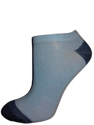 Шкарпетки короткі блакитні | 6425423