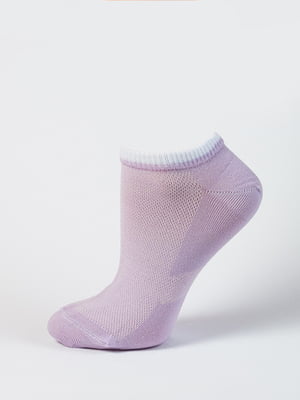 Шкарпетки короткі бузкового кольору | 6425455