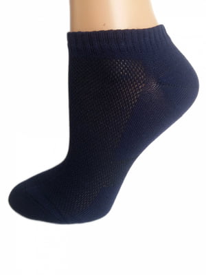 Шкарпетки короткі сині | 6425462