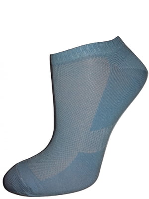 Шкарпетки короткі блакитні | 6425463