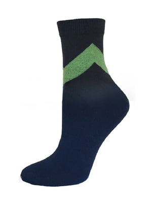 Шкарпетки сині з принтом | 6425498