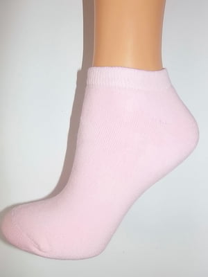 Носки короткие розовые | 6425518