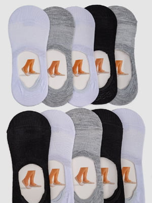 Комплект шкарпеток: 10 пар | 6431073
