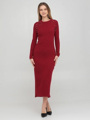 Сукня-футляр червона | 6432078