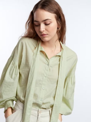 Блуза зелена | 6432513
