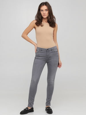 Демисезонные скинни джинсы | 6432810