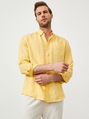 Рубашка желтая | 6433486