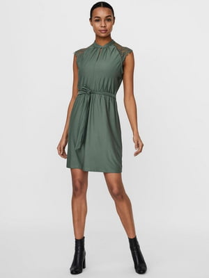 Сукня А-силуету зелена | 6433838