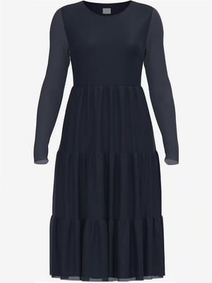 Сукня А-силуету синя | 6434066