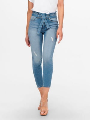 Эластичные зауженные джинсы | 6434218
