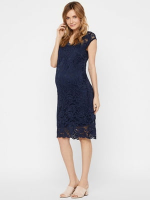 Сукня для вагітних синя | 6434311