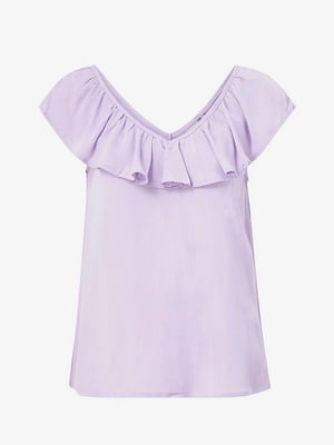 Блуза лилового цвета | 6434329