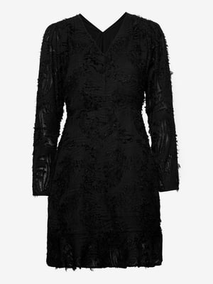 Платье А-силуэта черное | 6434437