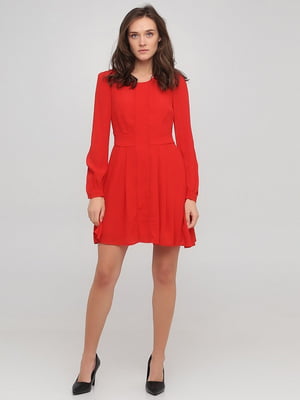 Сукня А-силуету червона | 6434556