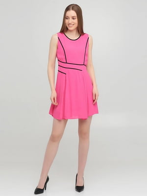Сукня А-силуету рожева | 6434629