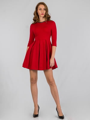 Сукня А-силуету червона | 6434950