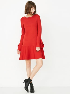 Сукня А-силуету червона | 6435310