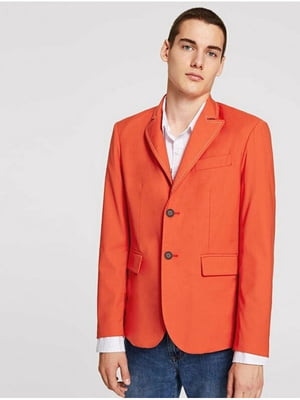 Пиджак оранжевый | 6435537