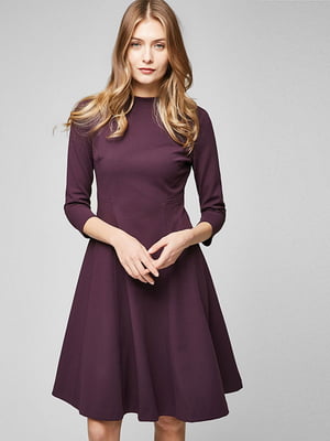 Сукня А-силуету фіолетова | 6436050
