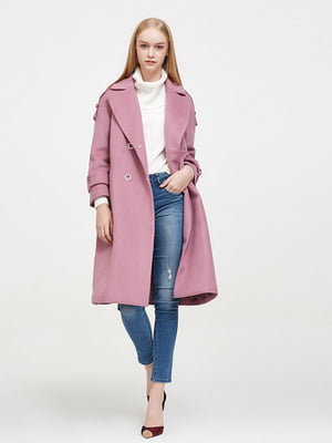 Пальто рожеве | 6436106