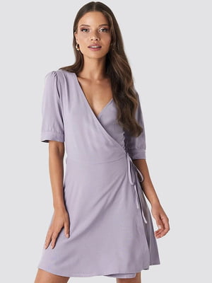 Сукня А-силуету фіолетова | 6436384