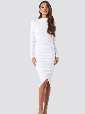 Платье-футляр белое | 6436408