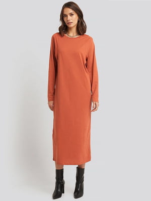 Сукня А-силуету помаранчева | 6436440