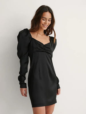 Платье-футляр черное | 6436755