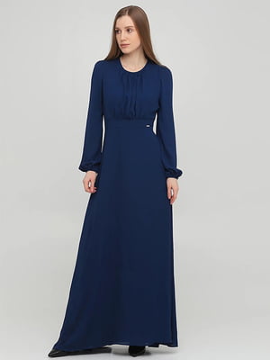 Сукня А-силуету синя | 6436956