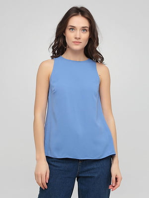 Блуза синяя | 6437004