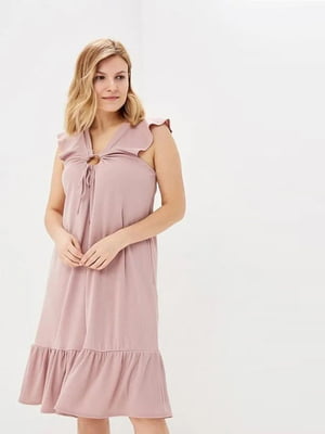 Сукня А-силуету рожева | 6437163