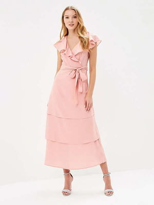 Сукня А-силуету рожева | 6437179