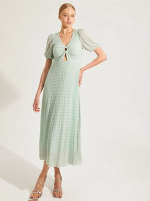 Сукня А-силуету зелена | 6438100