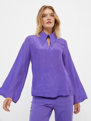 Блуза фиолетовая | 6438102