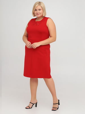 Сукня А-силуету червона | 6438341